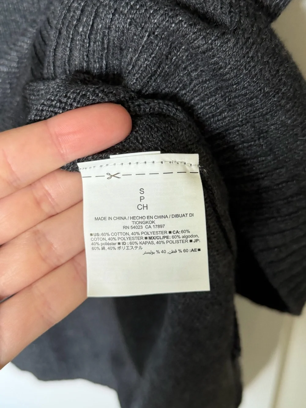 Old Navy Charcoal Gray Knit Boat Neck Pullover Tunic Sweater